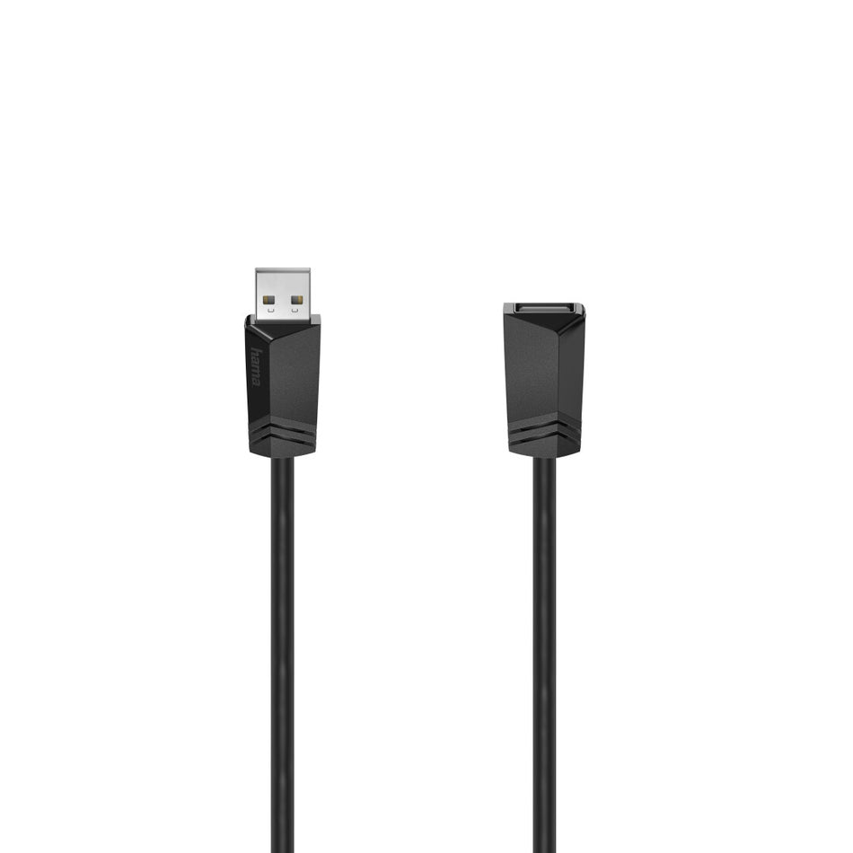 Hama 00200620 USB cable USB 2.0 3 m USB A Black