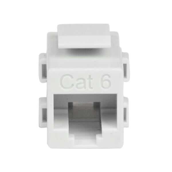 StarTech.com White Cat 6 RJ45 Keystone Jack Network Coupler - F/F