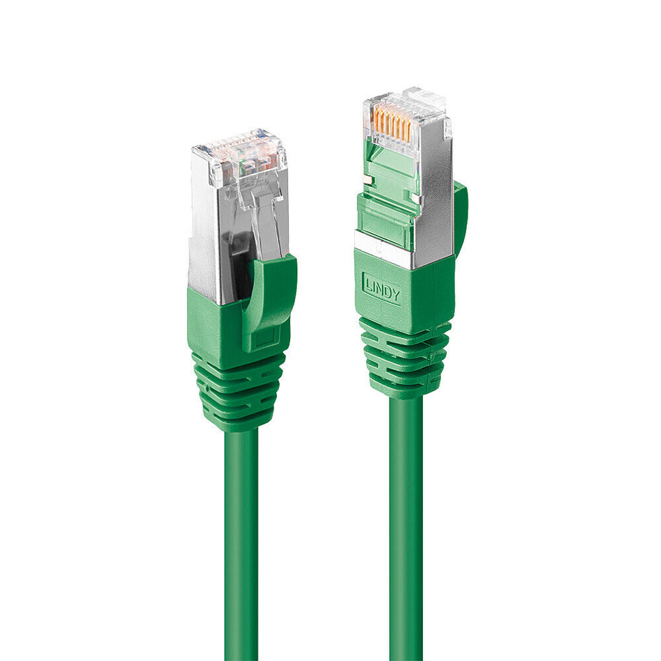 Lindy 47676 networking cable Green 0.5 m Cat6a S/FTP (S-STP)