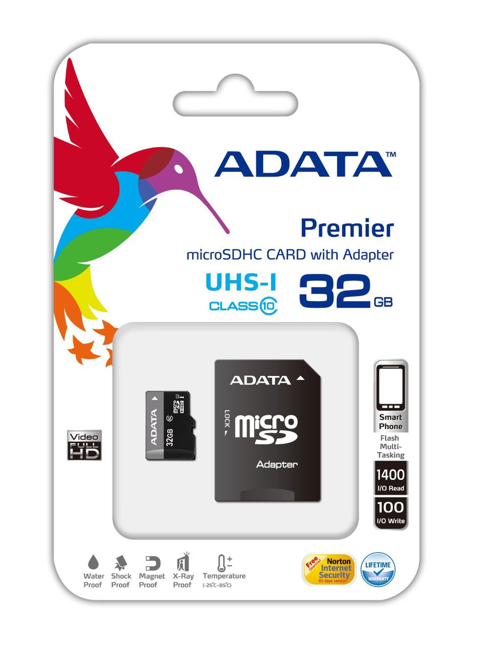 ADATA Premier microSDHC UHS-I U1 Class10 32GB