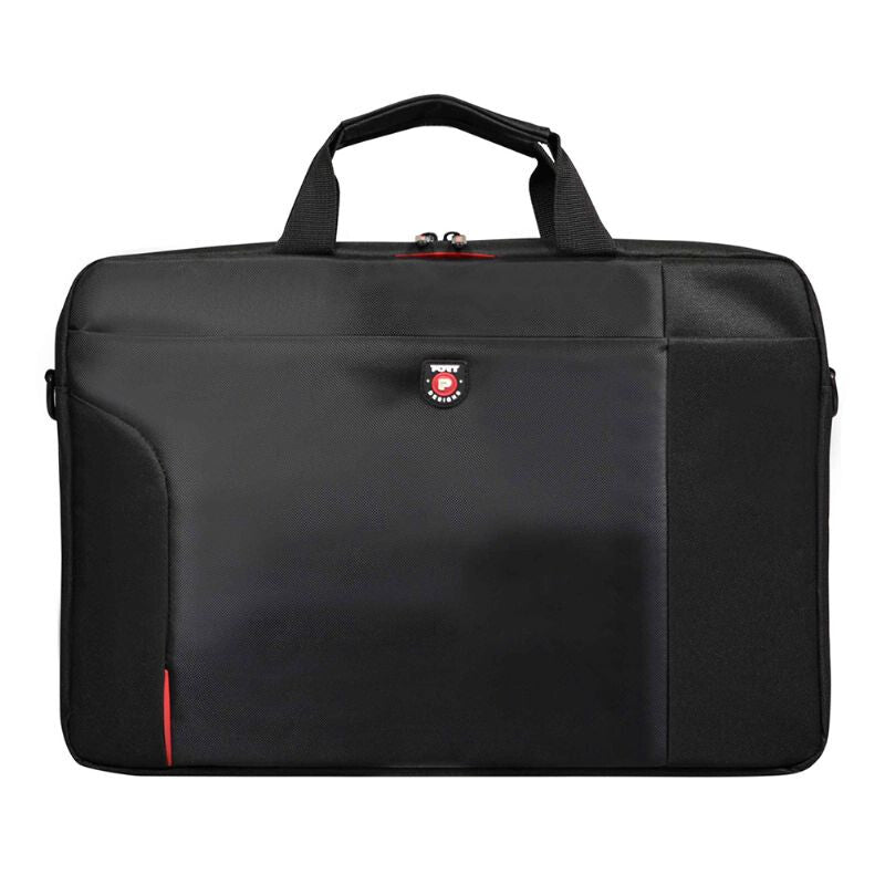 Port Designs Houston Toploading 39.6 cm (15.6") Briefcase Black