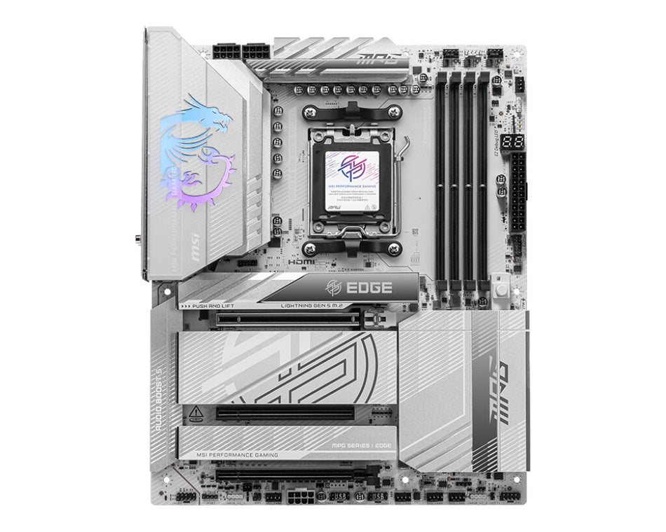 MSI MPG X870E EDGE TI WIFI motherboard AMD X870E Socket AM5 ATX