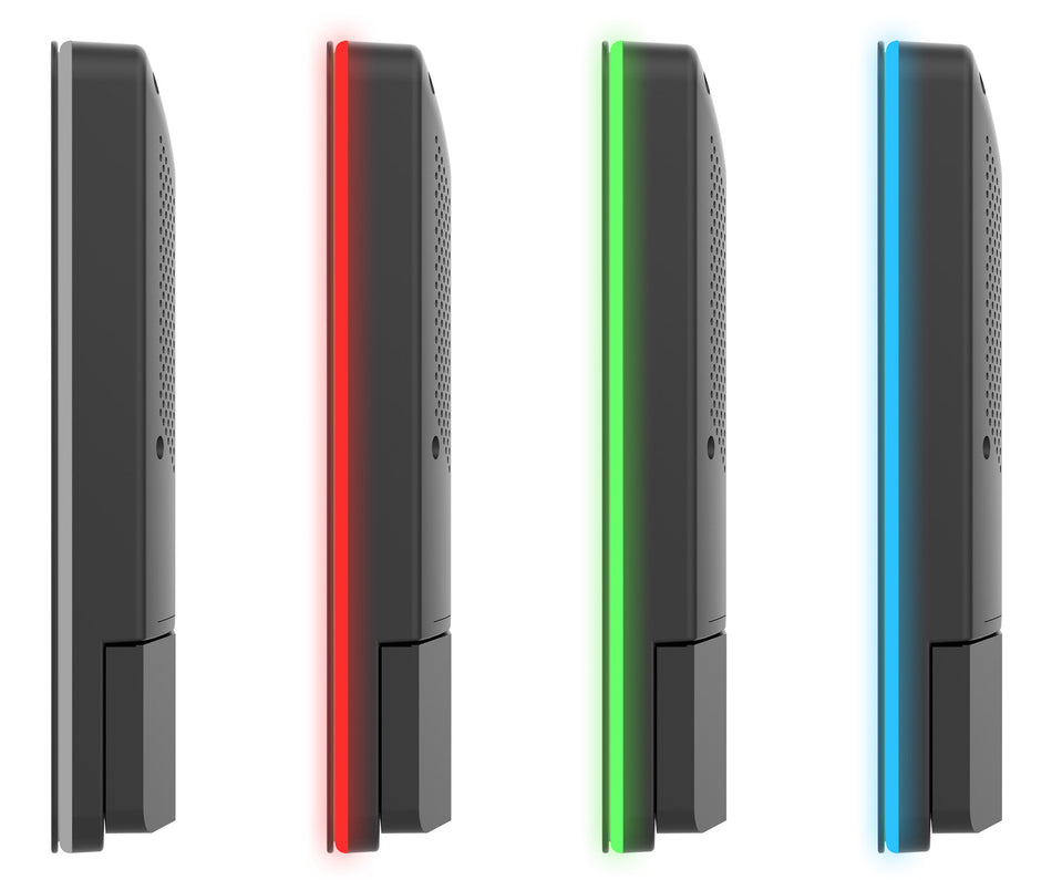 iiyama 10.1” PCAP 10pt touch screen with Android, Power over Ethernet Technology, NFC/RFID reader and a RGB LED bar around the screen