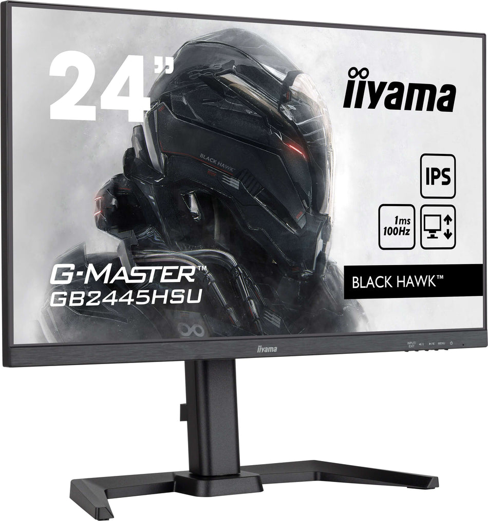 iiyama G-MASTER GB2445HSU-B2 LED display 60.5 cm (23.8") 1920 x 1080 pixels Full HD Black