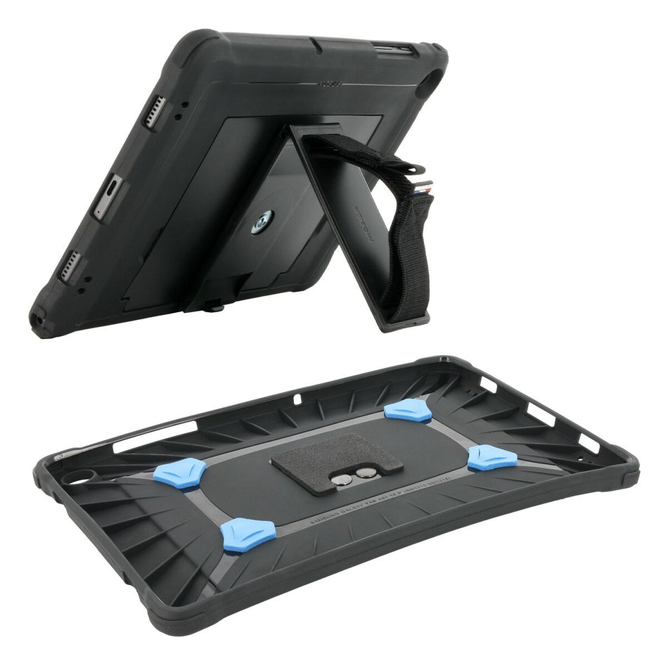 Mobilis 067012 PROTECH - Case + 360° rotating handstrap + kickstand for Galaxy Tab A9+ 11''