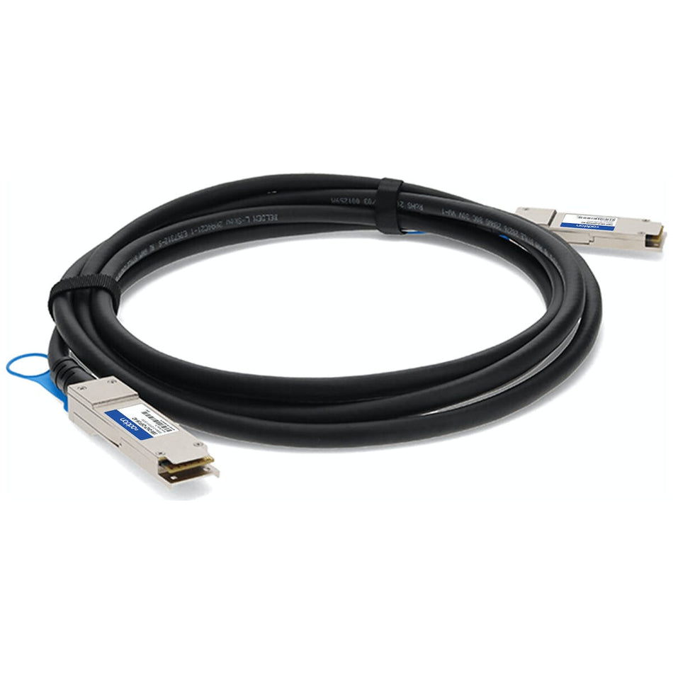 AddOn Networks 100G-DACP-QSFP1M-AO InfiniBand/fibre optic cable 2 m QSFP28 Black