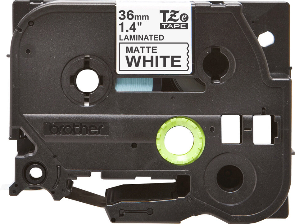 Brother TZE-M261 label-making tape Black on white