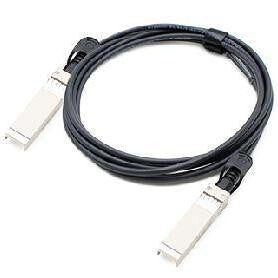 AddOn Networks SFP+/SFP+ 1m InfiniBand/fibre optic cable SFP+ Black