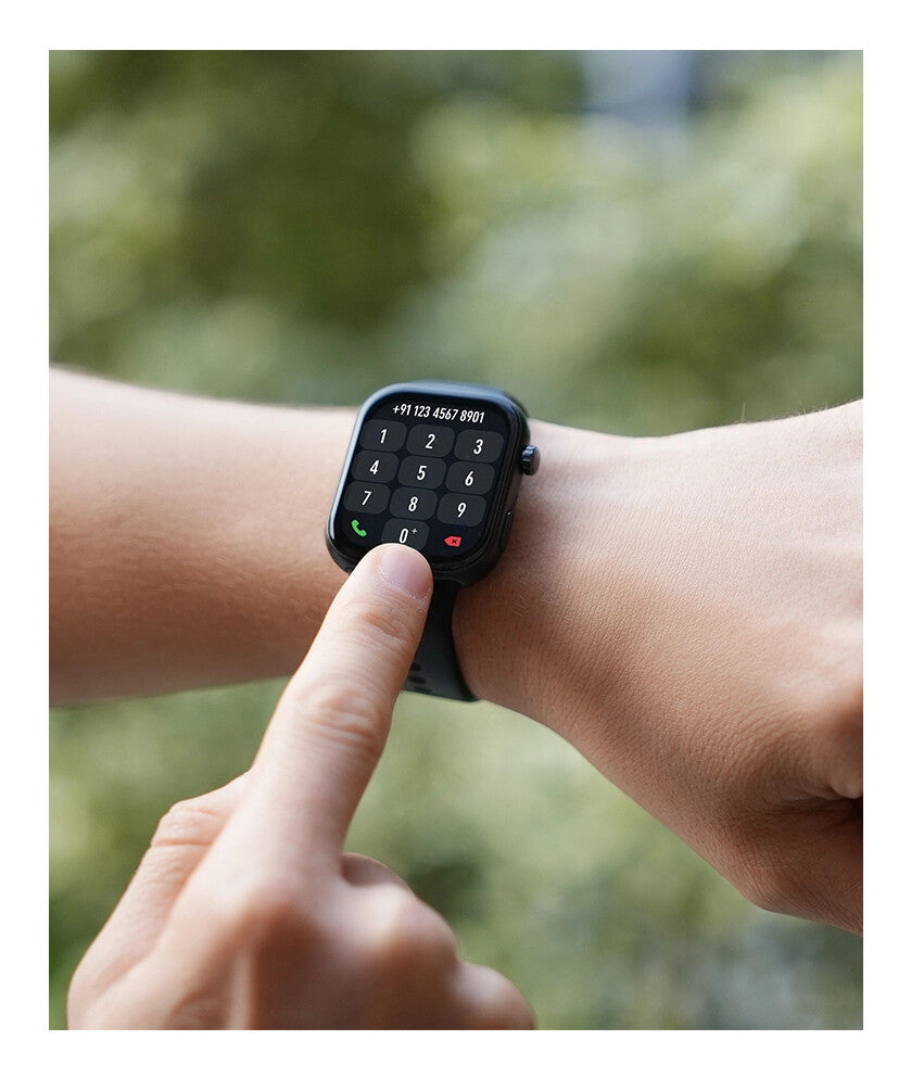 Honor InfoWear Watch 2i 4.7 cm (1.85") AMOLED 49.7 mm Digital 390 x 450 pixels Touchscreen Black