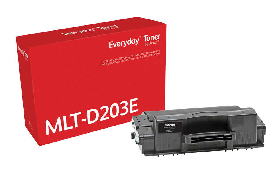 Everyday ™ Black Toner by Xerox compatible with Samsung MLT-D203E, High capacity