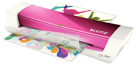 Leitz iLAM Home Office A4 Hot laminator 310 mm/min Metallic, Pink, White