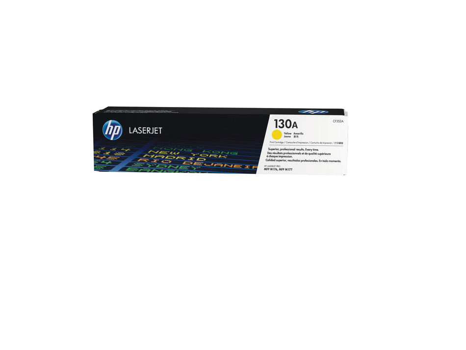 HP 130A Yellow Original LaserJet Toner Cartridge