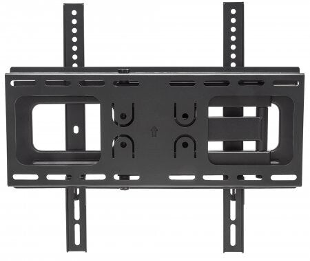 Manhattan TV & Monitor Mount (Clearance Pricing), Wall, Full Motion, 1 screen, Screen Sizes: 32-55", Black, VESA 200x200 to 400x400mm, Max 50kg, LFD, Tilt & Swivel with 3 Pivots, Lifetime Warranty