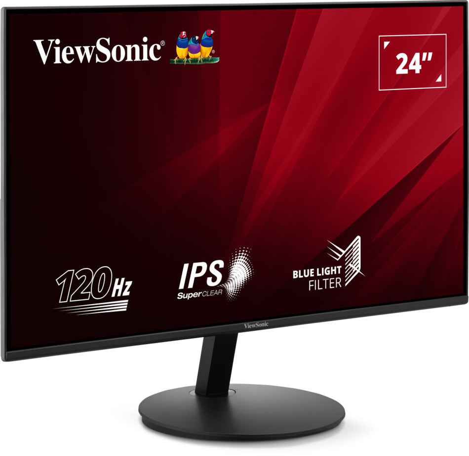 Viewsonic VA 24” Full HD 120Hz Monitor with HDMI and VGA