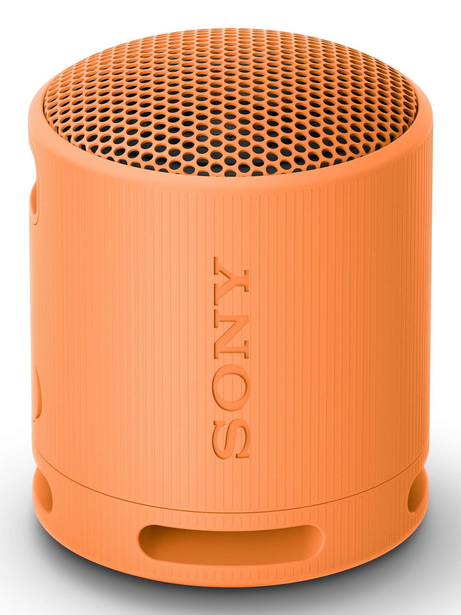 Sony SRS-XB100 - Wireless Bluetooth Portable Speaker, Durable IP67 Waterproof & Dustproof, 16 Hour Battery, Eco, Outdoor and Travel in Orange