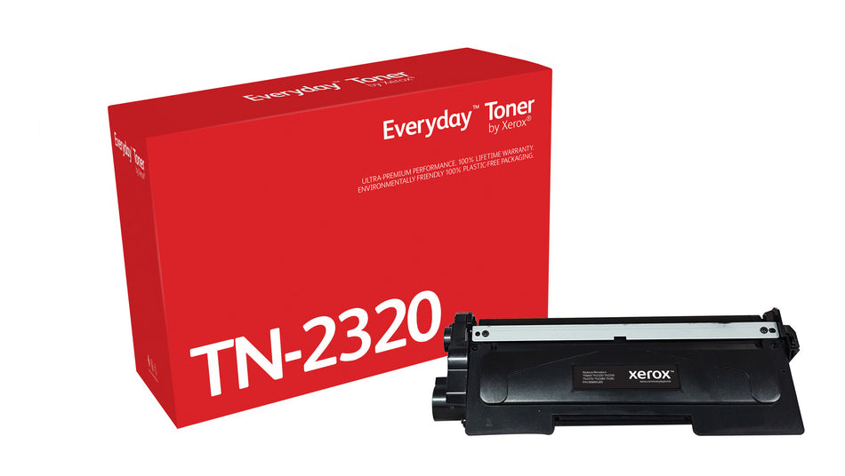 Everyday ™ Mono Toner by Xerox compatible with Brother TN2320, Standard capacity