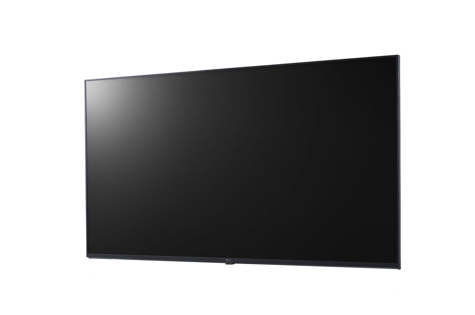 LG 43UL3J-E Digital signage flat panel 109.2 cm (43") IPS Wi-Fi 300 cd/m² 4K Ultra HD Black WebOS 16/7