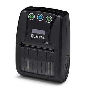 Zebra ZQ210 label printer Direct thermal 203 x 203 DPI 60 mm/sec Wireless Bluetooth