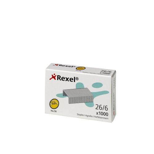 Rexel No. 56 (26/6) Staples (1000)