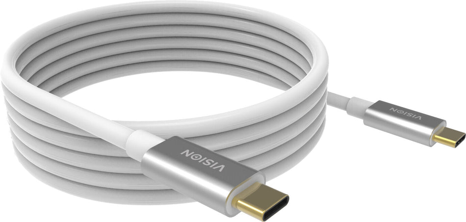 Vision TC 4MUSBC USB cable USB 3.2 Gen 2 (3.1 Gen 2) 4 m USB C White