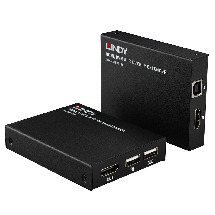 Lindy HDMI, KVM & IR over IP Extender