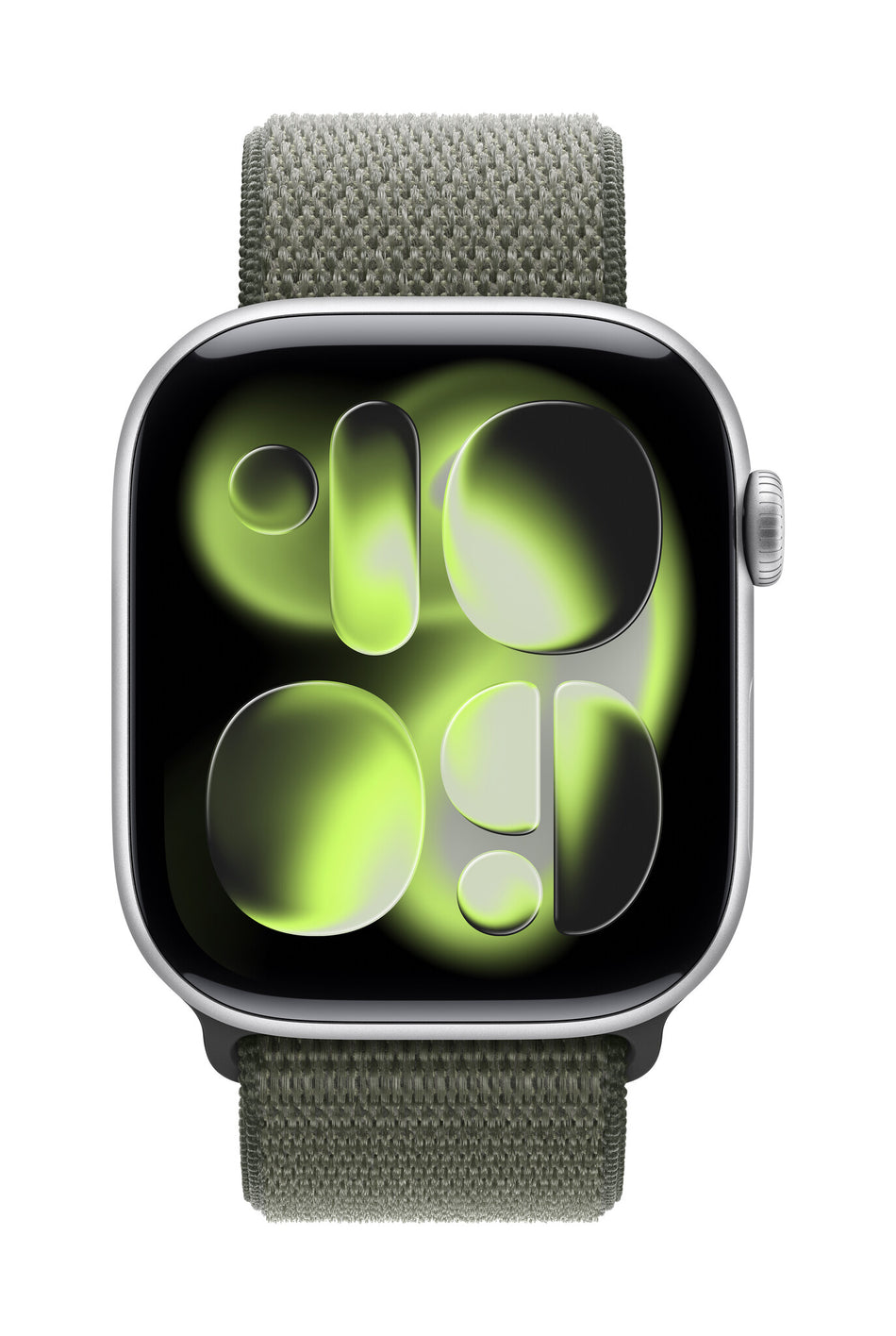 Apple MFFJ4ZM/A Smart Wearable Accessories Band Green Nylon, Recycled polyester, Spandex