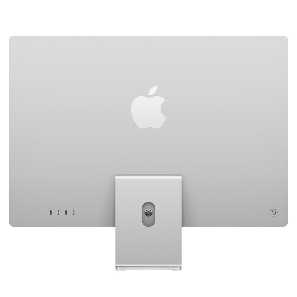 Apple iMac 24-inch with Retina 4.5K display: M4 chip with 10‑core CPU and 10‑core GPU, 24GB, 512GB SSD - Silver