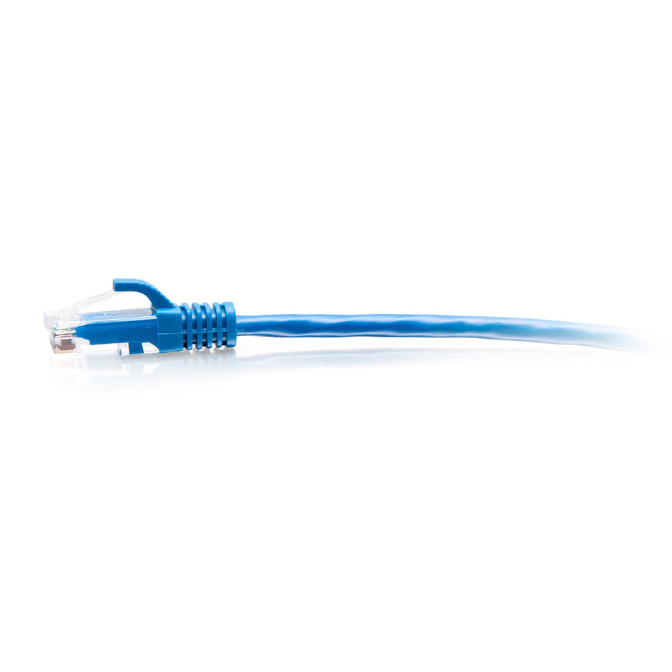 C2G 6.1m Cat6a Snagless Unshielded (UTP) Slim Ethernet Patch Cable - Blue