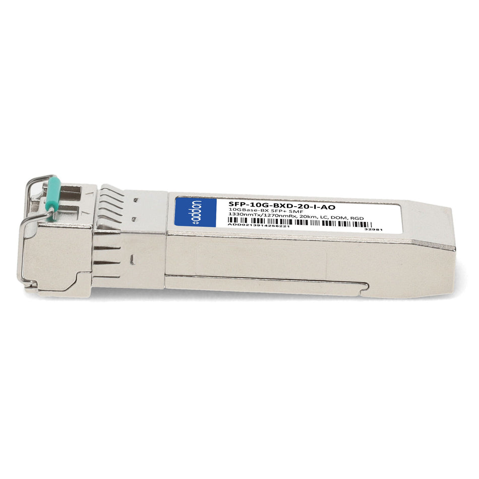 AddOn Networks SFP-10G-BXD-20-I-AO network transceiver module Fiber optic 10000 Mbit/s SFP+