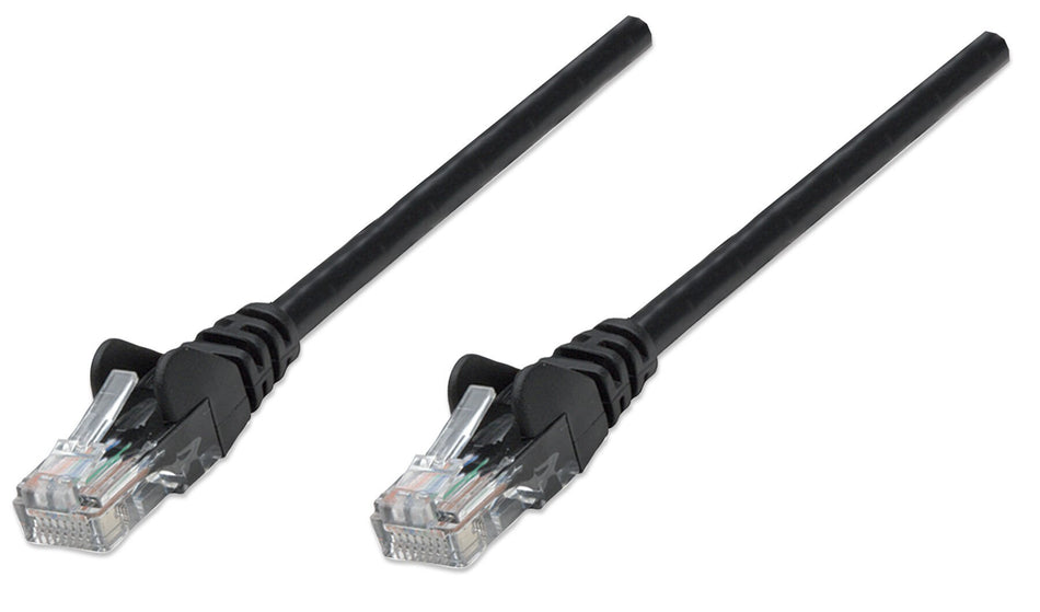 Intellinet 320740 networking cable Black 1 m Cat5e U/UTP (UTP)