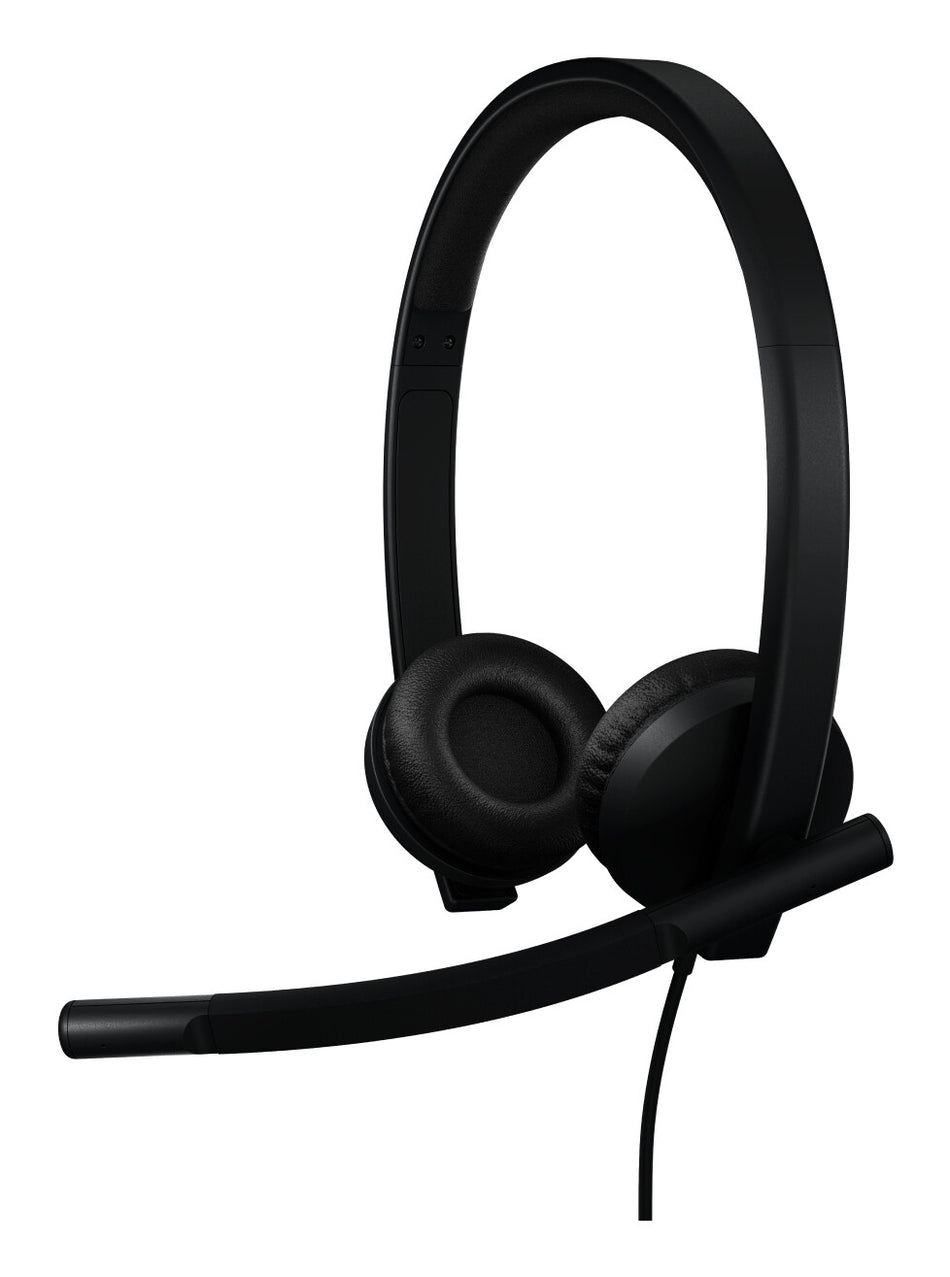 Logitech H570e Headset Wired Head-band Office/Call center USB Type-C Black