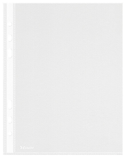 Esselte Multi-punched Pocket A5 50 Micron Pack 100 sheet protector Polypropylene (PP)