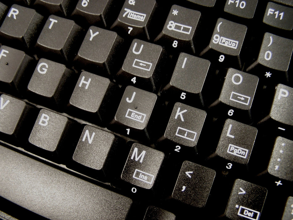 Accuratus KYBAC540-USBBLK keyboard Office USB QWERTY English Black