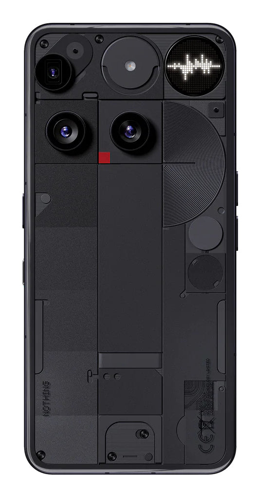 Nothing Phone (3) 16.9 cm (6.67") Dual SIM Android 15 5G 16 GB 512 GB 5150 mAh Black