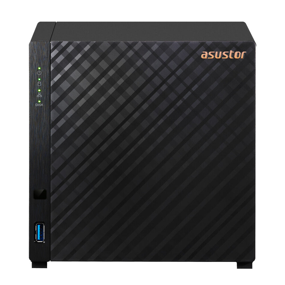 Asustor AS1104T NAS Compact ARM RTD1296 1 GB DDR4 0 TB ADM Black
