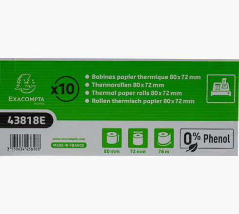 Exacompta 43818E thermal paper