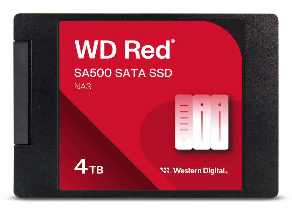 Western Digital Red WD ™ SA500 SATA SSD 2,5"/7 mm POWERED BY SANDISK 4 TB