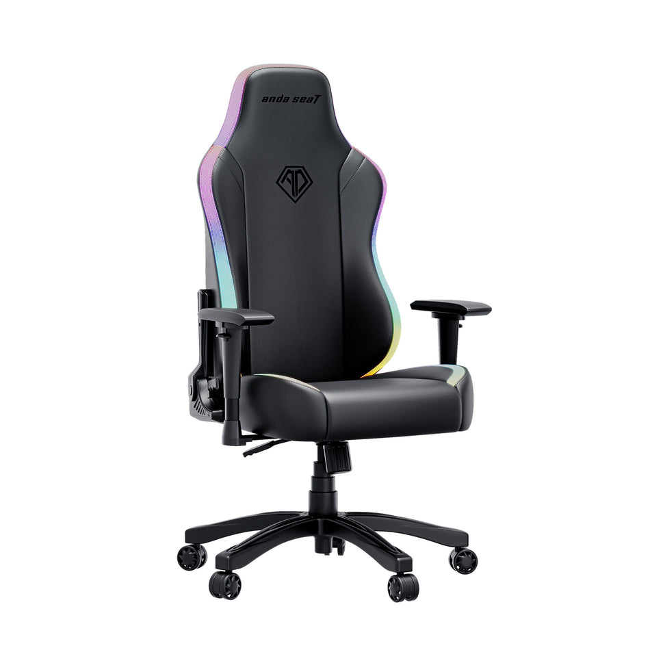 Anda Seat Luna RGB Gaming armchair Padded seat Black