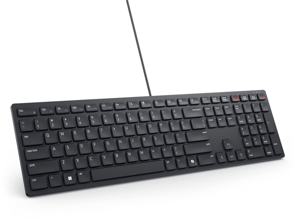 DELL KB525C keyboard Office USB QWERTY UK English Black