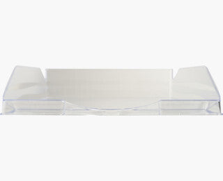 Exacompta 12323D desk tray/organizer Transparent