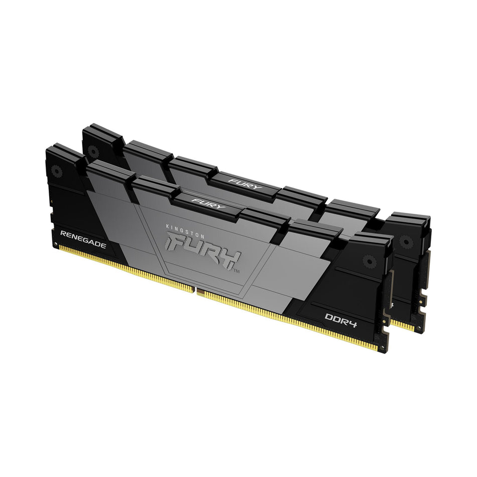 Kingston Technology FURY 32GB 4600MT/s DDR4 CL19 DIMM (Kit of 2) 1Gx8 Renegade Black