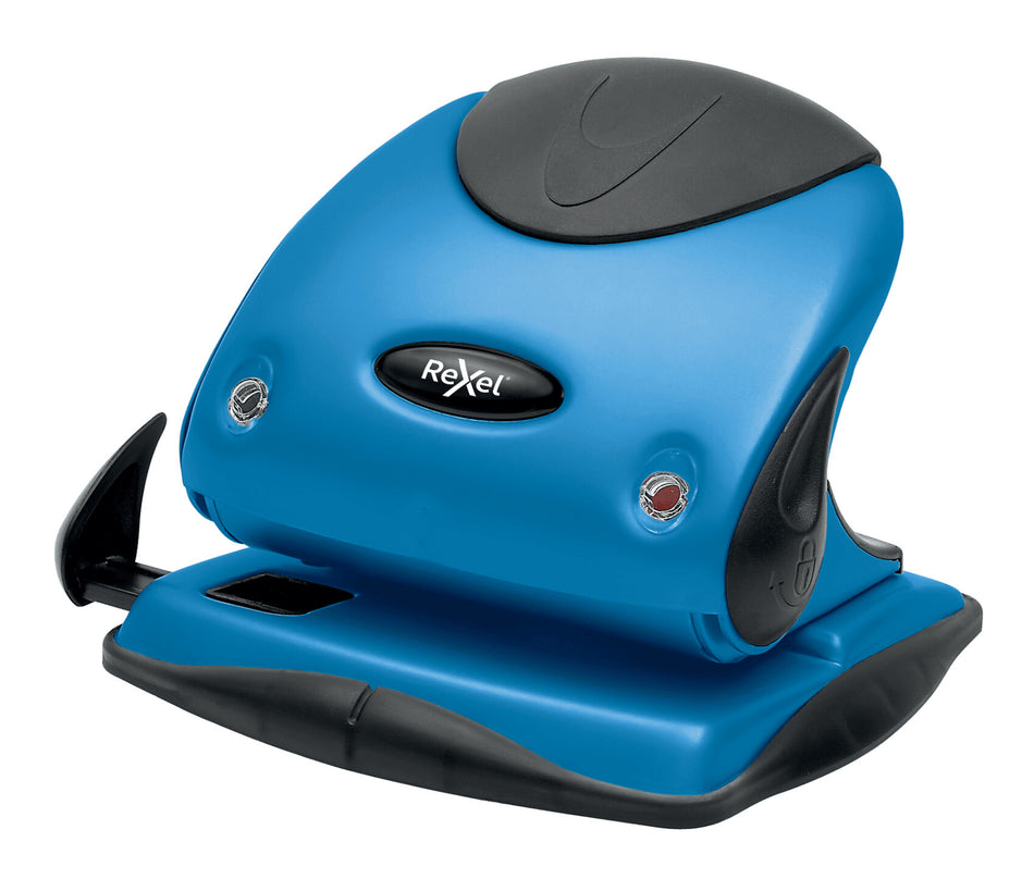 Rexel P225 hole punch 25 sheets Blue