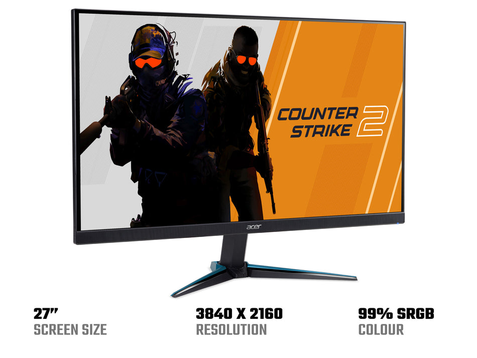 Acer NITRO VG0 Nitro VG270KLbmiipx 27-inch 4K UHD 60Hz Gaming Monitor