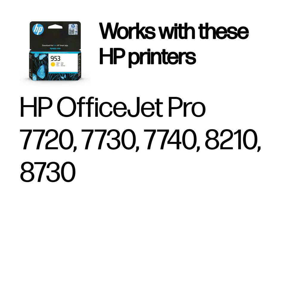 HP 953 Yellow Original Ink Cartridge
