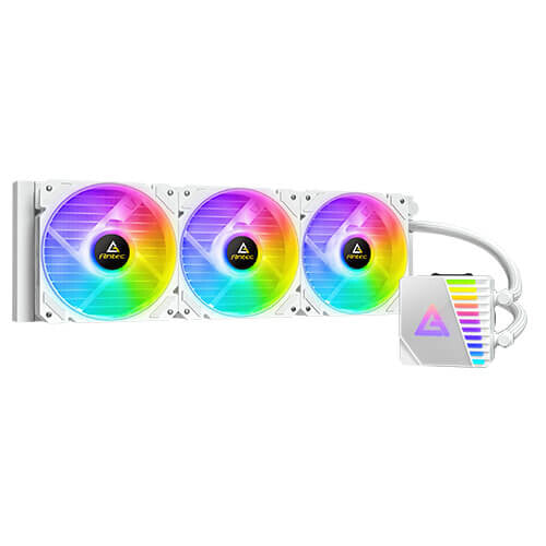 Antec Symphony 360 ARGB White Processor All-in-one liquid cooler 12 cm Black, White 1 pc(s)