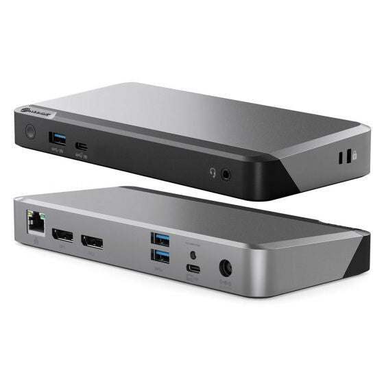 ALOGIC DUPRMX2-100 laptop dock/port replicator Wired USB 3.2 Gen 1 (3.1 Gen 1) Type-C Grey, Black