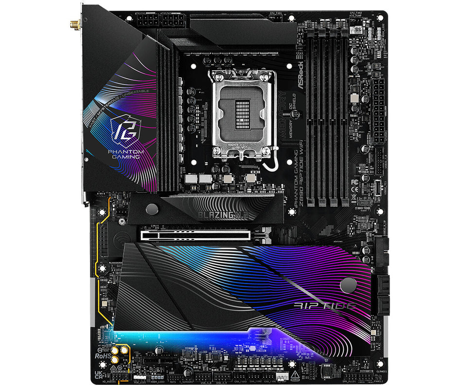 Asrock Z890 Riptide WiFi Intel Z890 LGA 1851 (Socket V1) ATX