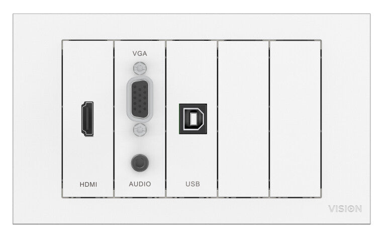 Vision TC3-PK3MCABLES socket-outlet White