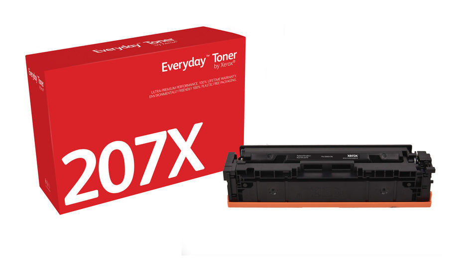 Everyday ™ Black Toner by Xerox compatible with HP 207X (W2210X), High capacity