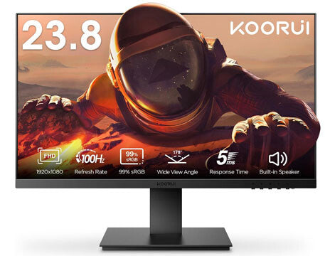 Koorui S01 computer monitor 54.5 cm (21.4") 1920 x 1080 pixels Full HD LCD Black